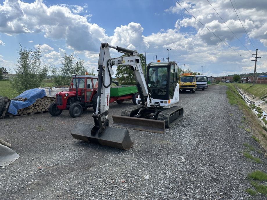 Bobcat 337, 5T, 2009 – Mini Pelle en État Impeccable - Cie meurthe mosellane matma