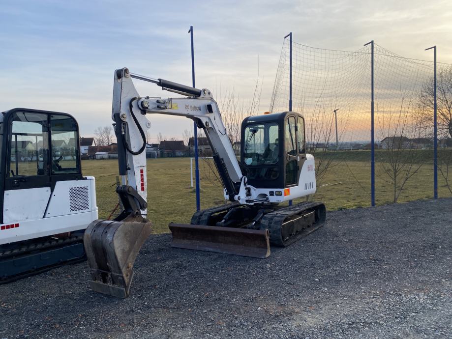 Bobcat 337, 5T, 2009 – Mini Pelle en État Impeccable - Cie meurthe mosellane matma