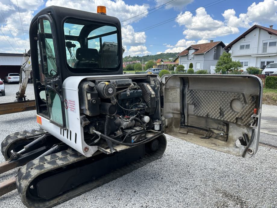 Bobcat 337, 5T, 2009 – Mini Pelle en État Impeccable - Cie meurthe mosellane matma