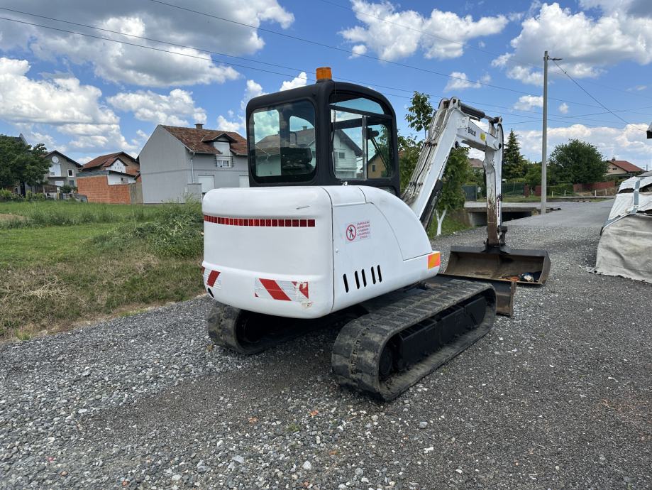 Bobcat 337, 5T, 2009 – Mini Pelle en État Impeccable - Cie meurthe mosellane matma