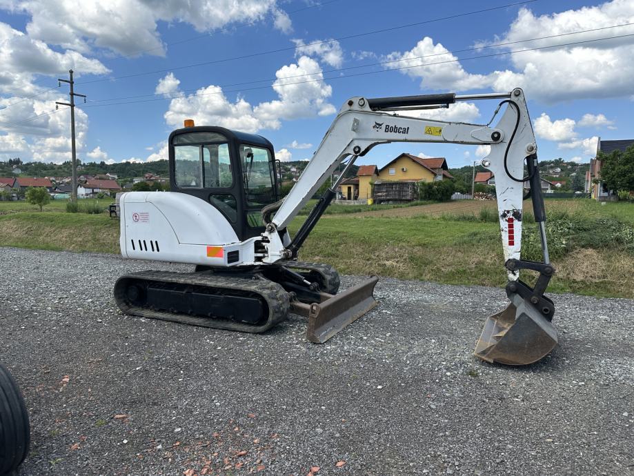 Bobcat 337, 5T, 2009 – Mini Pelle en État Impeccable - Cie meurthe mosellane matma