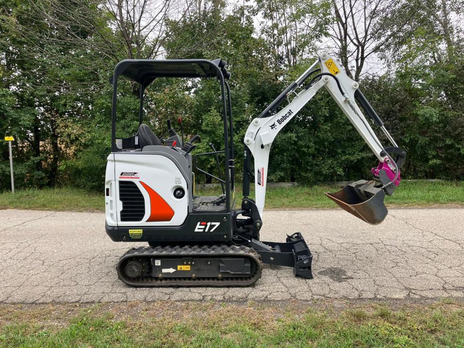 Bobcat E17, 1T7, 2022 – Mini Pelle en État Impeccable - Cie meurthe mosellane matma