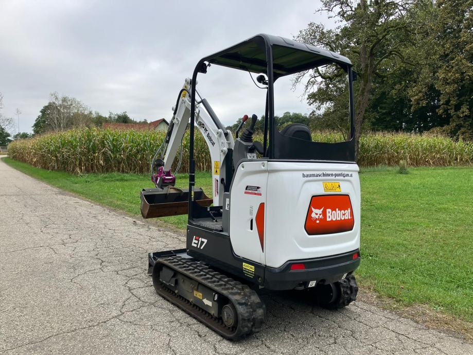 Bobcat E17, 1T7, 2022 – Mini Pelle en État Impeccable - Cie meurthe mosellane matma