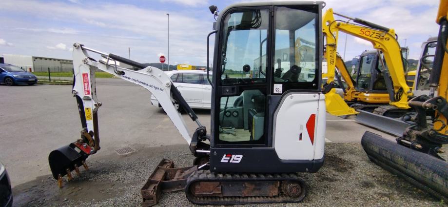 Bobcat E19, 1T9, 2016 – Mini Pelle en État Impeccable - Cie meurthe mosellane matma