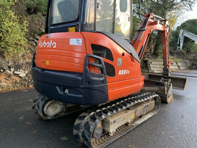 Kubota KX61-3, 2,6T, 2015 – Mini Pelle en État Impeccable - Cie meurthe mosellane matma