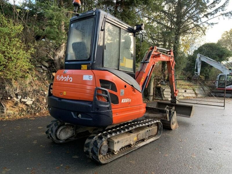 Kubota KX61-3, 2,6T, 2015 – Mini Pelle en État Impeccable - Cie meurthe mosellane matma