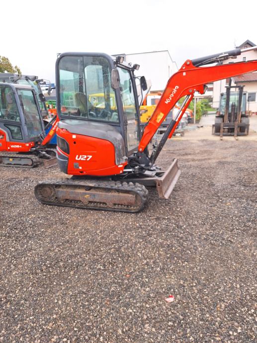 Kubota U27, 2T6, 2014 – Mini Pelle en État Impeccable - Cie meurthe mosellane matma