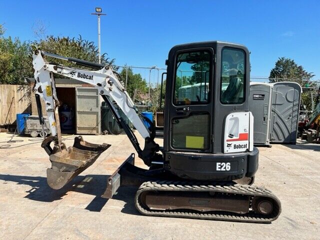 Mini-Pelle Bobcat E26 (2018) - Cie meurthe mosellane matma