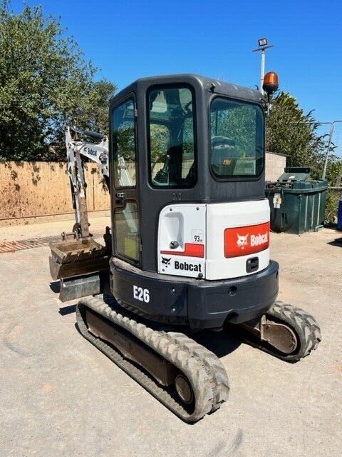 Mini-Pelle Bobcat E26 (2018) - Cie meurthe mosellane matma