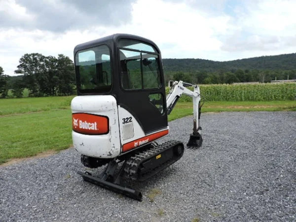 Mini-pelle Compacte Bobcat 322G – 2005 – 1,6 tonnes - Cie meurthe mosellane matma