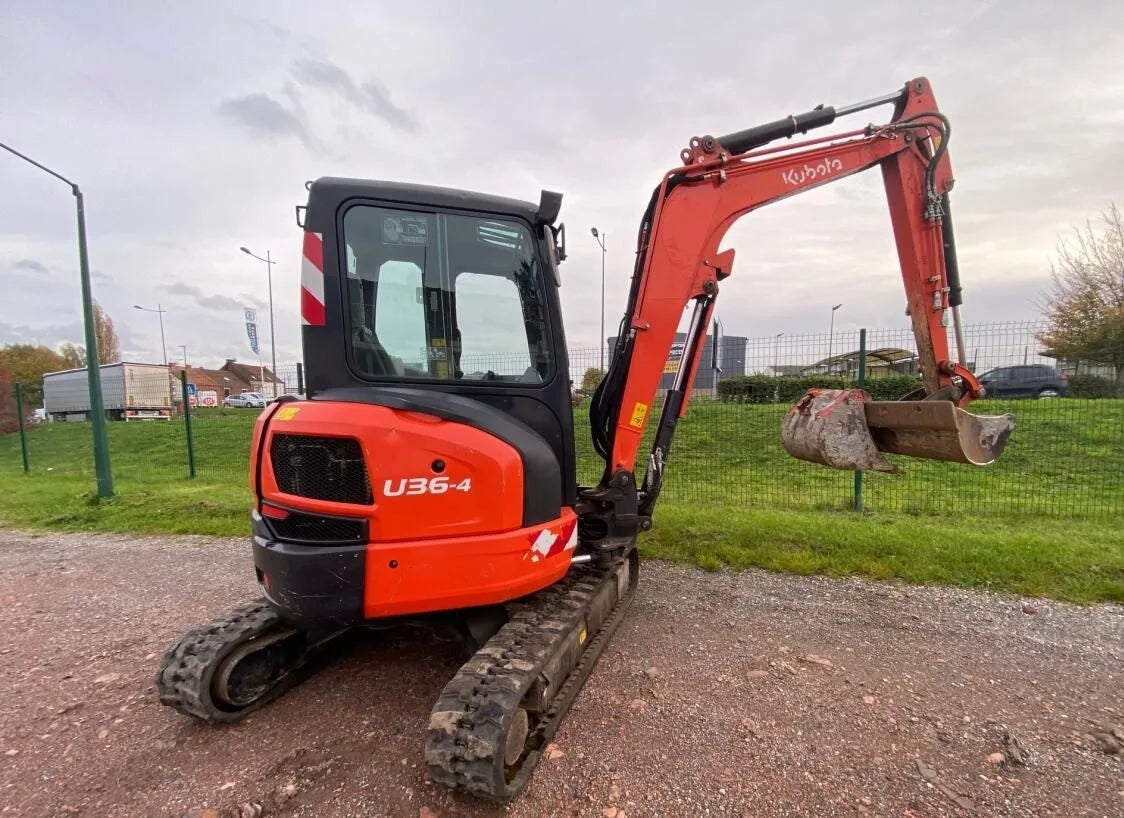 Mini-pelle Kubota U 36-4 - Cie meurthe mosellane matma