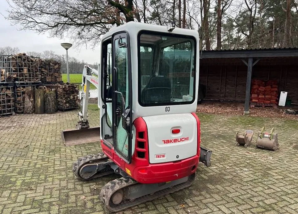 Mini Pelle Takeuchi TB216 2018 - Cie meurthe mosellane matma