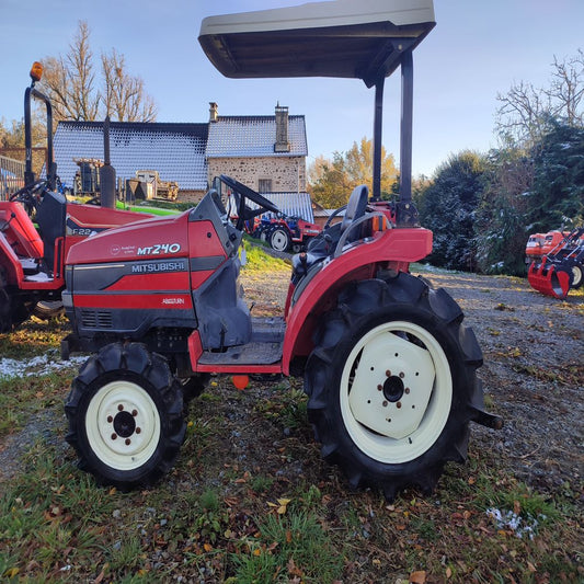 Micro-tracteur Mitsubishi MT-240 D/A, 24CV, Révisé et Garanti 6 Mois - Cie meurthe mosellane matma