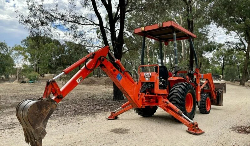 Tracteur Industriel-Tractopelle Kubota B21 - Cie meurthe mosellane matma