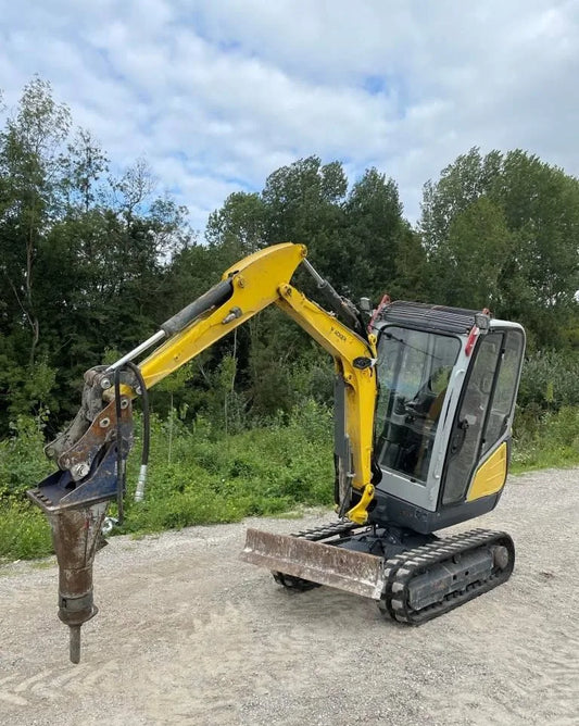 Mini-pelle Wacker Neuson ET24 - Cie meurthe mosellane matma